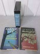 Harper Lee Hardcover Book Set - To Kill A Mockingbird - Go Set A Watchman