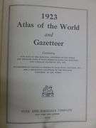 (2) Vintage Atlas of The World and Gazetters 1923 / 1931