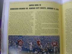 Large Collectible Star Tribune - Minnesota Vikings Hardcover Picture Book