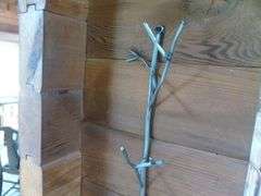 Metal Branch Themed Wall Mount Hat Rack - 18.5" L