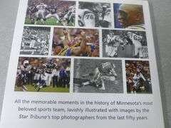 Large Collectible Star Tribune - Minnesota Vikings Hardcover Picture Book