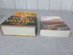 (2) Collector Books - Unfinished Tales / The Sword Of Shannara Trilogy