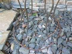 Large Rod Iron Outdoor Decoration - 80" H