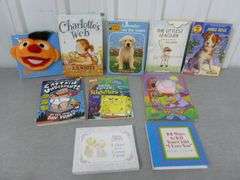 Large Group Of Kids Books