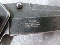 (2) Large Collector Pocket Knives - MTech USA Ballistic / Tac Force - 8" L