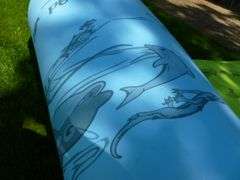 Large Aqualily Products Floating Lake Mat - 73" W x 16.5 Feet Long
