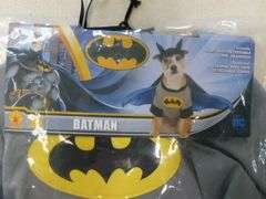 New Batman Dog Costume Size XL