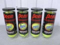 Penn - (4) Cans Of 3 Tennis Balls