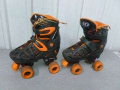 Roller Derby Kids Adjustable Roller Skates Size 3-6