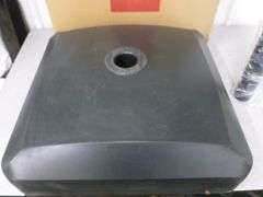 New - BCP Portable Poly Patio Umbrella Stand - With Weight Filling Area
