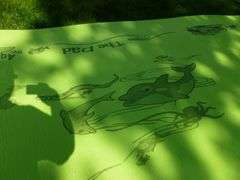 Large Aqualily Products Floating Lake Mat - 73" W x 16.5 Feet Long