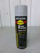 New Rust - Oleum Hard Hat Gray Primer Spray Paint - 15 Oz. Can