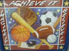 Sports Themed Framed Picture - 18" x 22"