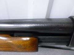 Ithaca Model 37 - Featherlite 12GA. Pump Action Shotgun With Case