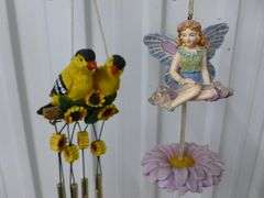 (2) Small Scale Wind Chimes - 10" L
