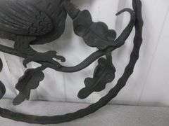 Cast / Wrought Iron Wall Decoration - 12" Diameter