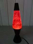 Large Collectible Glitter Lamp - 16.5" H