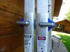 Nice Werner Heavy Duty Multi Position / Telescoping Aluminum Ladder Model MT-22