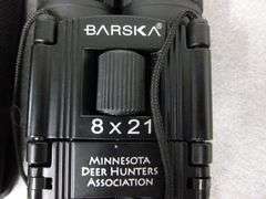 Barska Minnesota Deer Hunters Asso. - 8 x 21 Binoculars With Case