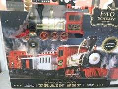 FAO Schwarz 30 Piece Motorized Train Set