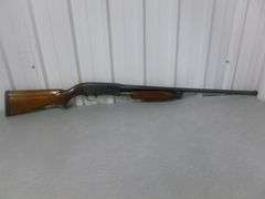 Ithaca Model 37 - Featherlite 12GA. Pump Action Shotgun With Case
