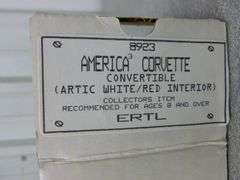 New Collectible Ertl - AMT America Corvette Convertible Dealer Promo Car No. 8923