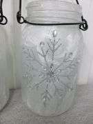 (2) New Jar Themed Candle Lanterns