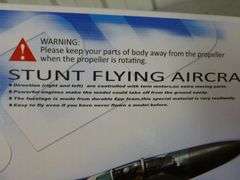 The FX Minator Radio Control Airplane No. FX620