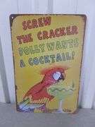 Funny Themed Metal Sign - 8" x 12"