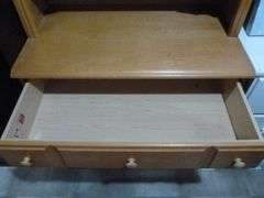 Palliser - 2 piece Wooden Step Back Hutch