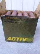 Vintage Activ Full Box Of 25 - 12 Gauge 7 1/2 Shot Shells