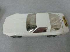 Collectible Lionstone Whiskey - Porcelain Corvette Liquor Decanter - 15" L