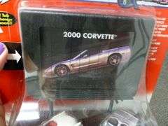 New Collectible Johnny Lightning Yesterday & Today - 2000 Corvette Die Cast Metal Car Set No. DLX001