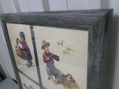 Norman Rockwell Framed Print - 18.5" x 22.5"