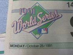 (2) Collectible 1991 Star Tribune - Minnesota Twins World Champion Newspapers - Oct. 27th & 28th