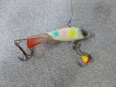(2) Ice Fishing Jiggle Sticks / Includes An Open Face Combo
