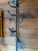 Key Themed Metal Wall Mount Coat Rack - 31" L