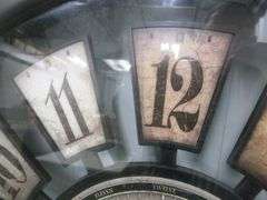 Large First Time Manufacturing - Anniversary Edition Battery Operated Wall Clock - 23" Diameter