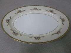 Large Vintage Noritake Porcelain Meat Platter - Japan