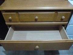 Palliser - 2 piece Wooden Step Back Hutch