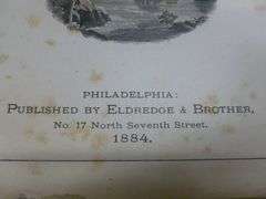 Antique Houston's Physical Geography Book - 1884