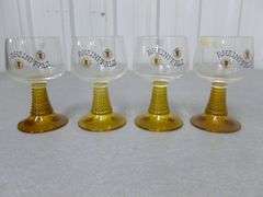 (4) Collectible Rheinpfalz Beer Glasses