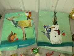 Large Group Of Christmas Decor / Ornaments