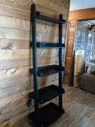 Large Wooden Ladder Shelf - Five Tiered
