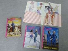 (3) Collectible Barbie Book Set / Barbie Magnetic Paper Dolls