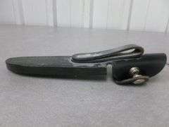 Large Buck USA 119 Stainless Hunting Knife With Leather Sheath - 10.5" L