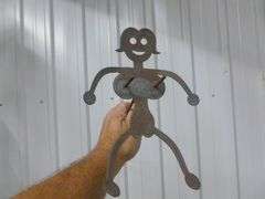 Metal Art Camp Fire Hot Dog Roaster - 29.5" L