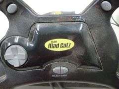 Mad Catz Video Game Race Wheel / Foot Pedals - Turtle Beach Headset