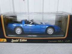 New Collectible Maisto 1992 Corvette ZR-1 Special Edition - 1:18 Scale Die Cast Metal Car