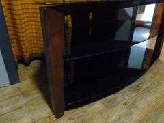 Glass Top TV Stand